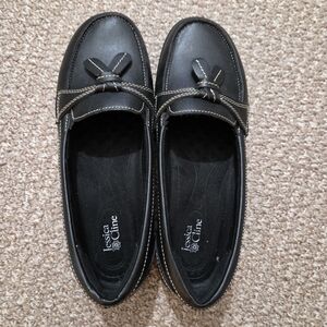 Jessica Cline Ruth | Black Flats Loafers | Sz. 7 1/2